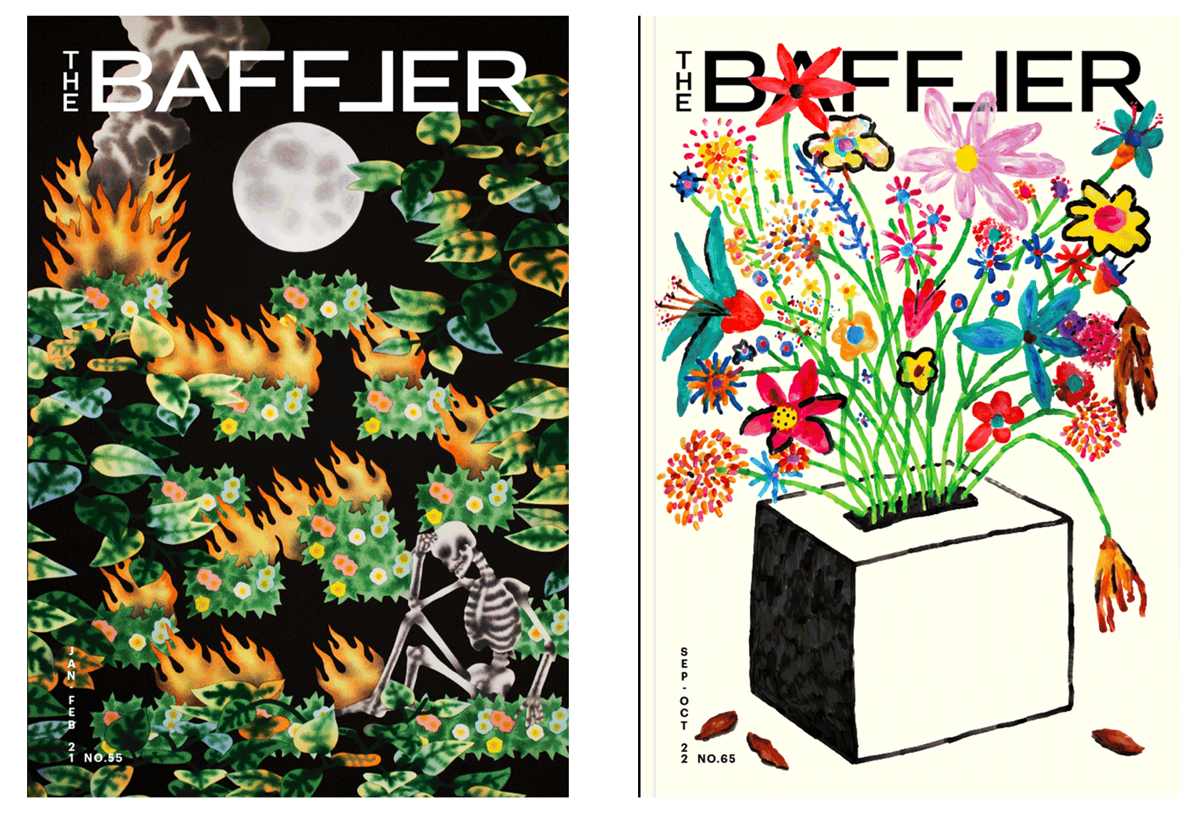 The Baffler covers