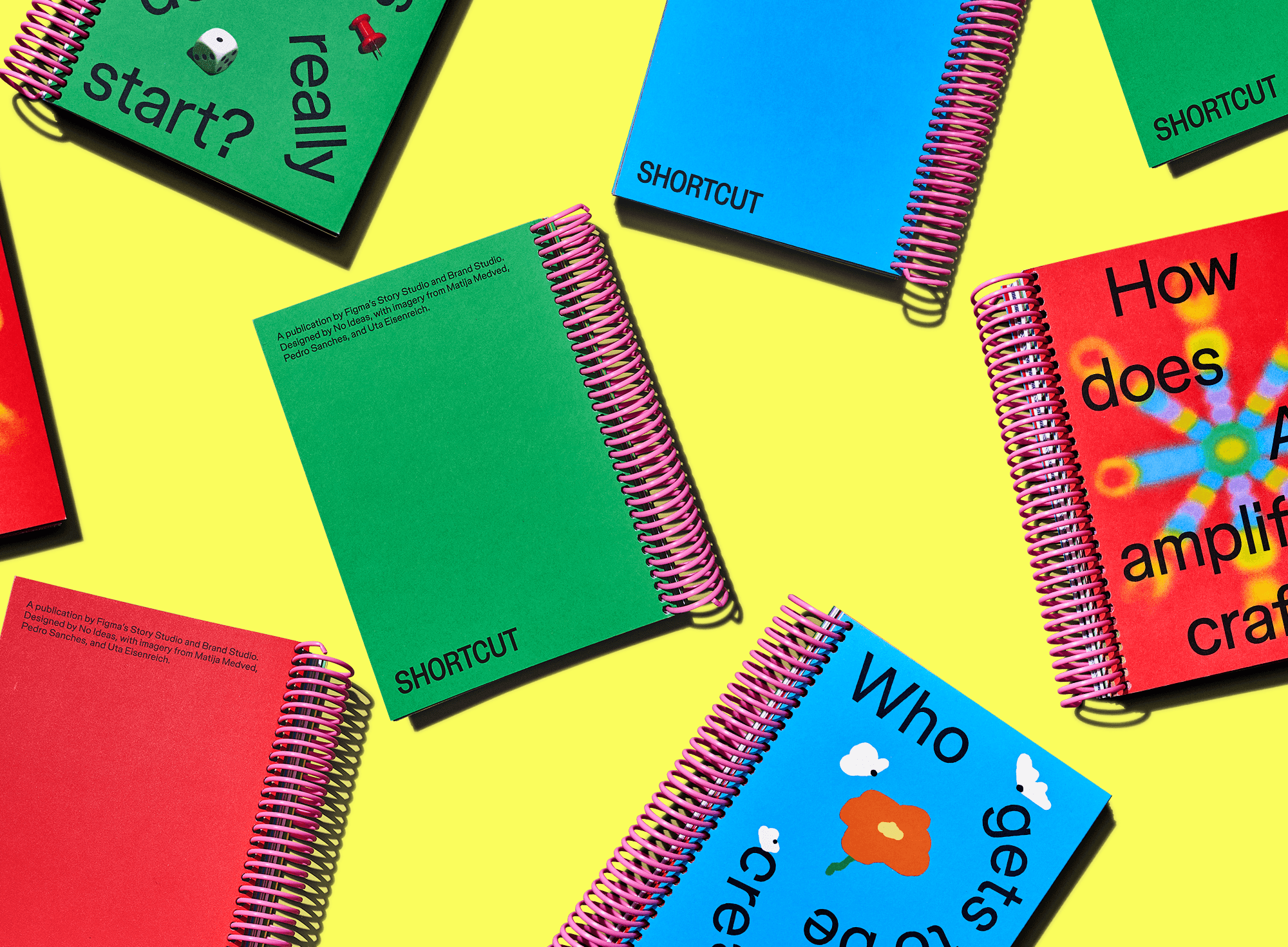 Figma Config zine by no ideas studio